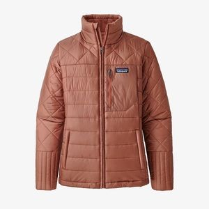 Patagonia Women’s Radalie Jacket Rose Gold Pink Size Large